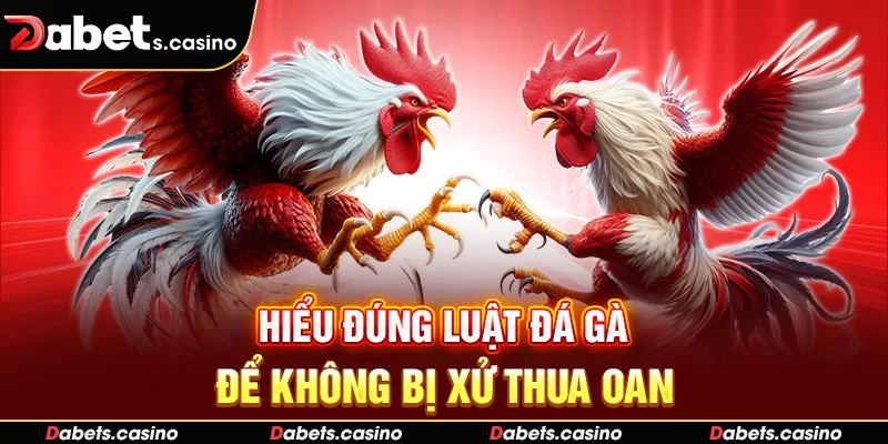 Hiểu đúng luật đá gà để không bị xử thua oan